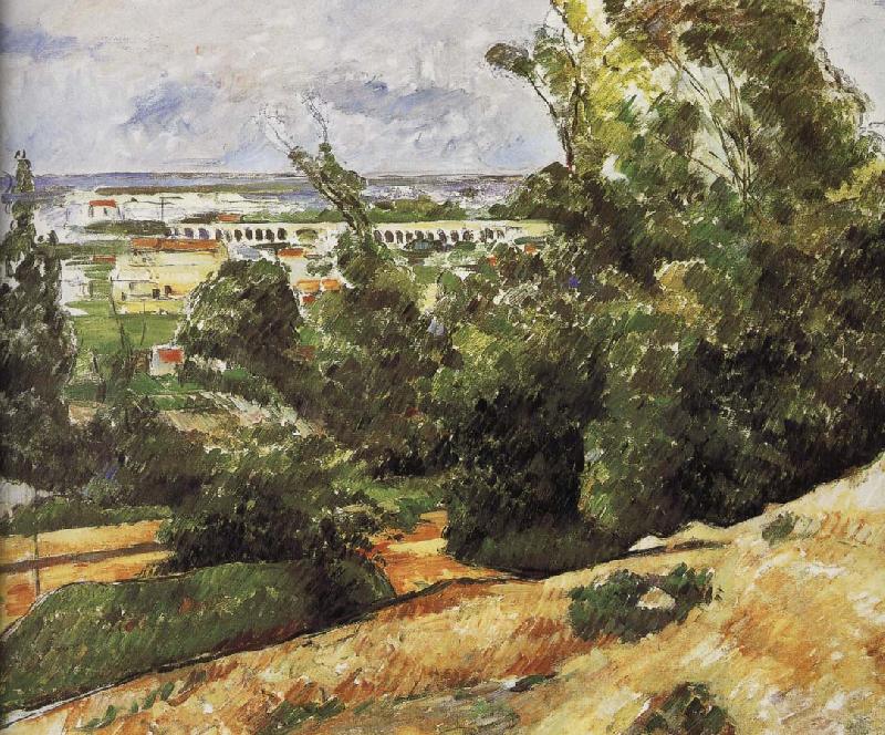 Paul Cezanne north of the Canal de Provence